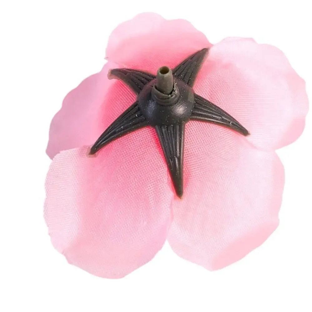 82 Light Pink Silk Rose Heads 2.5in Artificial Flowers Wedding Craft Decor